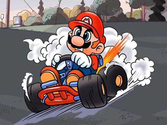 Mario Kart Jigsaw Game Cover