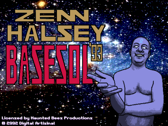 Zenn Halsey Basesol '93 Game Cover