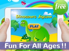 Dinosaurs Jigsaw Puzzles Free For Kids &amp; Toddlers! Image