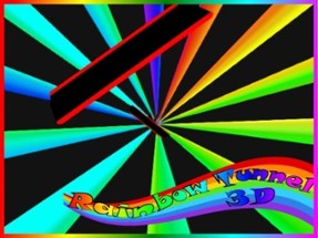 Rainbow Tunnel 3D Image