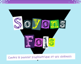 Soyons Fols Image