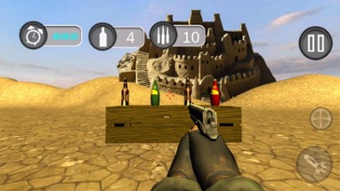 Bottle Shooting Game 3D – Expert Sniper Academy Image