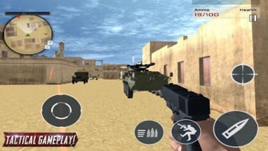 Desert War: Attack FPS Army Image