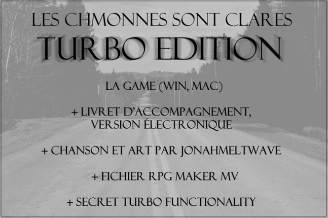 Les chmonnes sont clares TURBO EDITION Game Cover