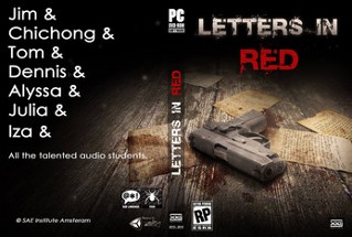 Letters in Red Image