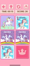 Princess Unicorn Memory Games Image