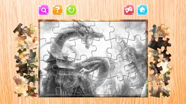 Cartoon Puzzle Jigsaw Puzzles Box for Fantasy Image
