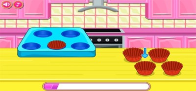 Cooking Games - Bake Cupcakes Image