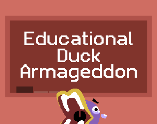 Educational Duck Armageddon Game Cover