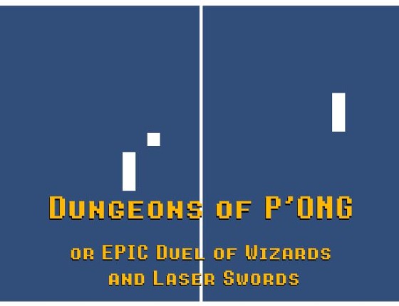Weekly Game Jam 174 Dungeons of P'ONG Game Cover