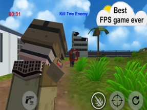 Mine Army Shooter - Craft Shooting Image