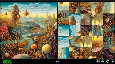 The Surrealist Puzzle Image