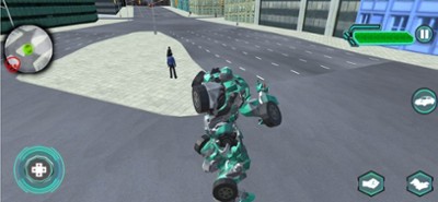 Robot Vs Bull City Battle 3D Image