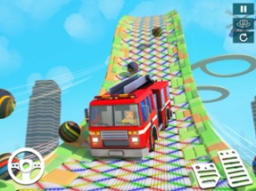 Blocky Racing: Mega Ramps Image