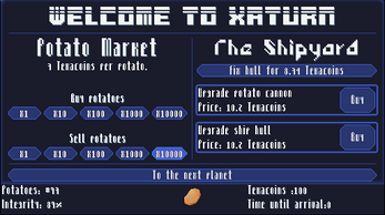 Cosmic Potato Trader Simulator Image