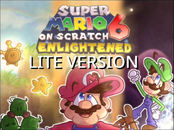 Super Mario on Scratch 6 Enlightened Lite Version - HTML Port Game Cover