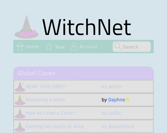 WitchNet Game Cover