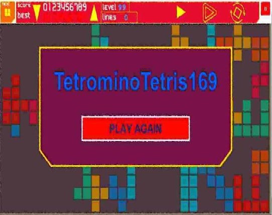 TetrominoTetris169 Game Cover