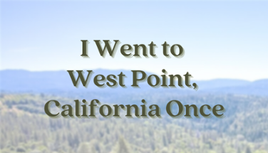 I Went to West Point, California Once Image