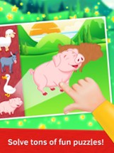 Baby Puzzles. Farm Animals Image