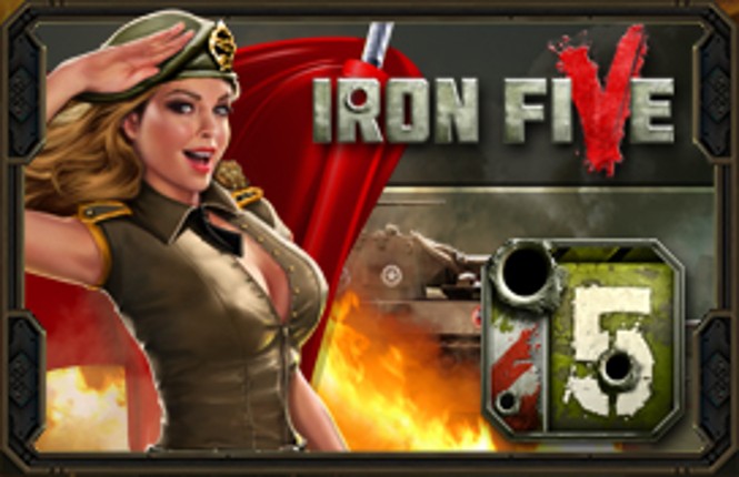 Iron 5 tanks Game Cover