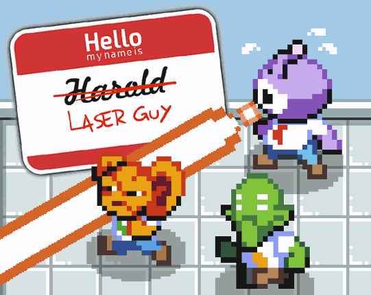Laser Guy (Harold) Game Cover
