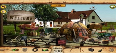 Hidden Objects : The Cow Boy Image