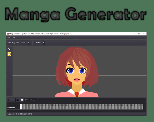 Manga Generator Game Cover