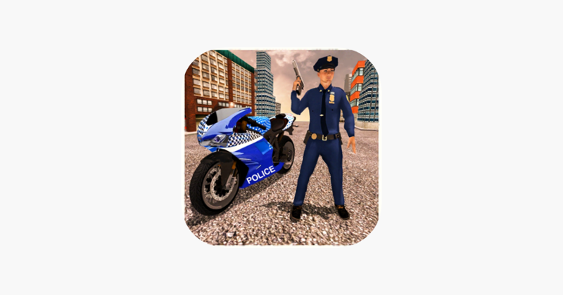 US Police Moto Bike Cop Chase Game Cover