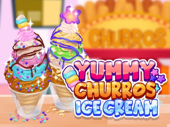 Yummy Churros Ice Cream Game Cover