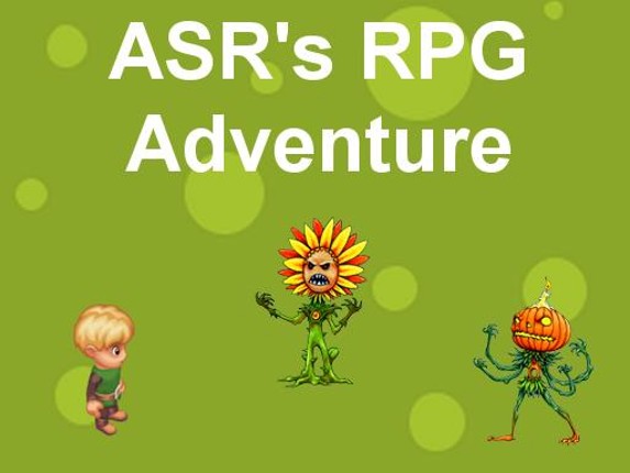 ASRs RPG Adventure Game Cover