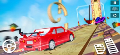 Blocky Racing: Mega Ramps Image