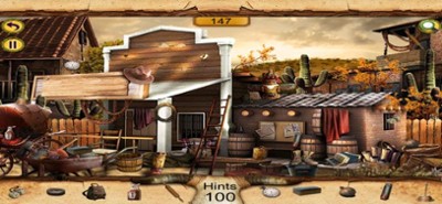 Hidden Objects : The Cow Boy Image