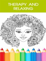 Mandala Coloring Book - Adult Colors Therapy Free Stress Relieving Pages 2 Image