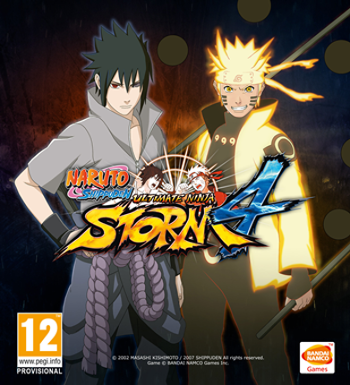 Naruto Shippuden: Ultimate Ninja Storm 4 Game Cover