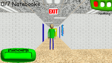 Baldi's Basics But You Have To Solve It Using A Math Machines Image