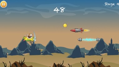 Hero Cat Flying - The Funny Jetpack Adventure Game Image