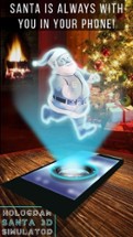 Hologram Santa 3D Simulator Image