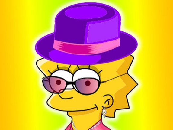 Lisa Simpson Dressup Game Cover