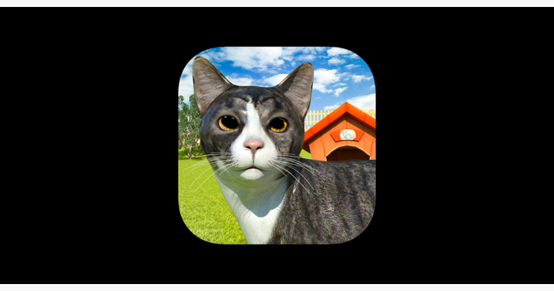 My Cute Pet Cat Simulator Game Game Cover