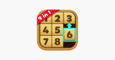 Number Puzzles - Wood Blocks Image