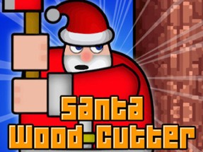 Santa Wood Cutter Image