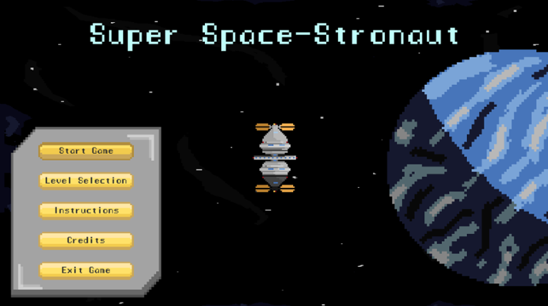 Super Space-Stronaut Game Cover