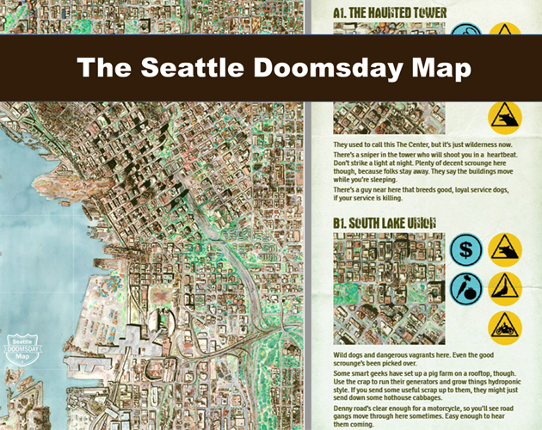 The Seattle Doomsday Map Game Cover