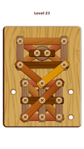 Wood Nuts & Bolts Puzzle Image