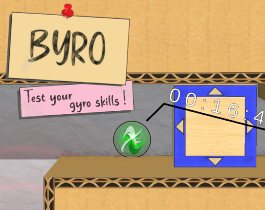 Byro - Use your Gyroscope ! - Android Mobile Game Cover