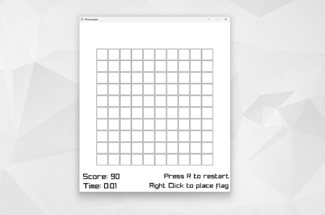 Minesweeper Clone Game Cover