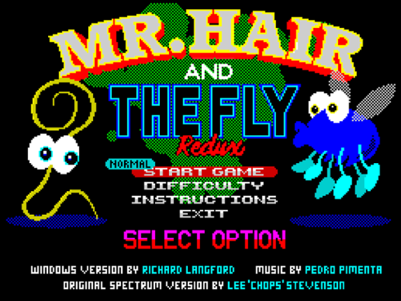 Mr Hair & The Fly REDUX Game Cover