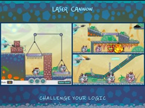 Laser Cannon: Skill Puzzle Image