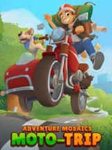 Adventure Mosaics. Moto-Trip Image